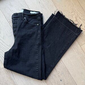 Sam Edelman Codie Jeanss Black High Waist Wide Leg 28